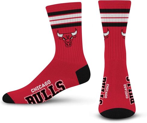 For Bare Feet NBA GOLDEN STATE WARRIORS 4 Stripe Deuce Crew Sock Team Color YOUTH in Saudi Arabia
