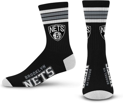 For Bare Feet NBA GOLDEN STATE WARRIORS 4 Stripe Deuce Crew Sock Team Color YOUTH in Saudi Arabia