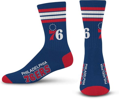 For Bare Feet NBA GOLDEN STATE WARRIORS 4 Stripe Deuce Crew Sock Team Color YOUTH in Saudi Arabia