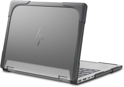Mosiso متوافق مع HP Envy 2-in-1 2K CASTOP LAPTOP 14 بوصة الكمبيوتر المحمول اللمسات اللمسة 2024 النموذج الإفراج x360 ، ركن الواقي الشاق الثقيل العظم الغلاف الصدمية القشرة الصلبة المقاومة للصدمات ، والأسود in Kuwait