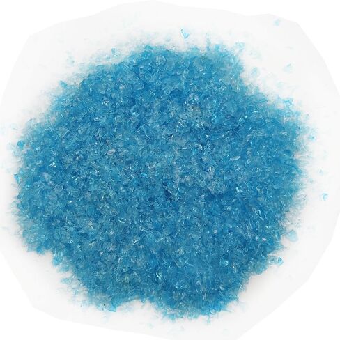 Crushed Glass, Chunky Glass Glitter, Broken Pieces, Shattered Glass, Glass Chips for Resin Art Crafts, Epoxy Resin Supplies,DIY Art Projects,Jewelry Making,1-3mm,100g/3.5oz (Aquamarine) in Kuwait
