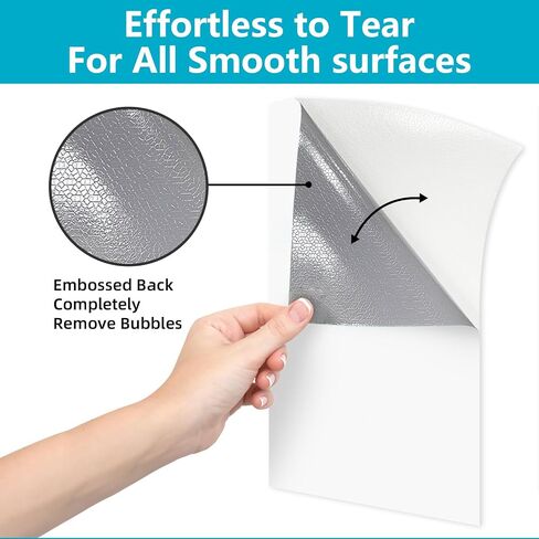 Dry Erase Board Sticker- Whiteboard Stickers-8.27''x11.69'' Removable Dry Erase Sheets- Fridge Dry Erase Paper for Wall/Desk/Refrigerator/Door/Locker/Home/Office/Classroom (White-2Pcs) in Saudi Arabia