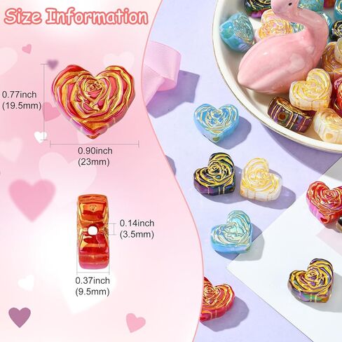 100 Pcs Colorful Acrylic Flower Bead Caps Plastic Cherry Blossom 4 Petal Clover End Caps Spring Theme Bead Caps for DIY Bouquet Jewelry Making in Kuwait