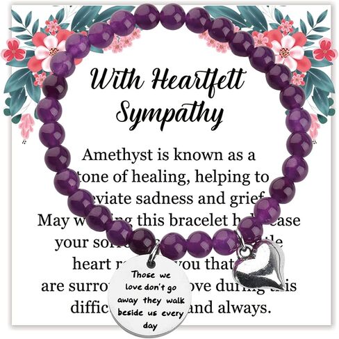 CENWA Sympathy Gift for Loss of Mom Remembrance Bracelet Sympathy Memorial Gifts for Loss of Mom Mother Father Pet in Saudi Arabia
