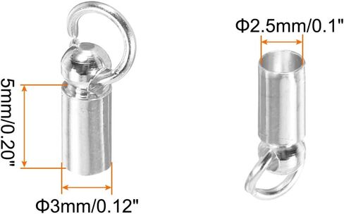 Meccanixity 5pcs Cord End Cap 5.5mm id id idster claust claasp clasp clas in Kuwait