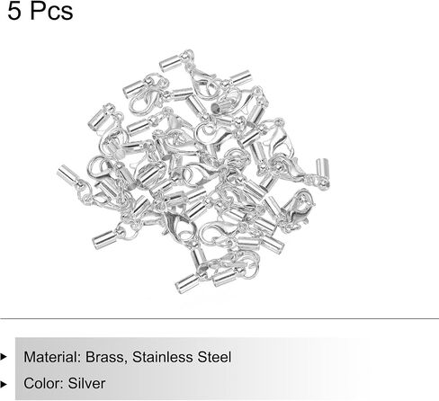 Meccanixity 5pcs Cord End Cap 5.5mm id id idster claust claasp clasp clas in Kuwait