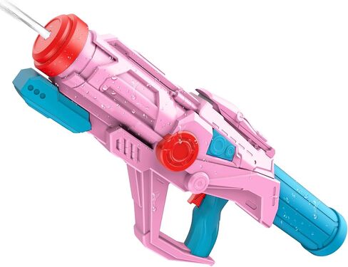 2-Pack Water Guns for Kids and Adults, Super Squirt Gun Water Soaker Blaster - Large Size - 32ft Shooting Range - High Capacity - Quick Refill - Fun Summer Outdoor Water Toys Gun for Boys Girls in Kuwait