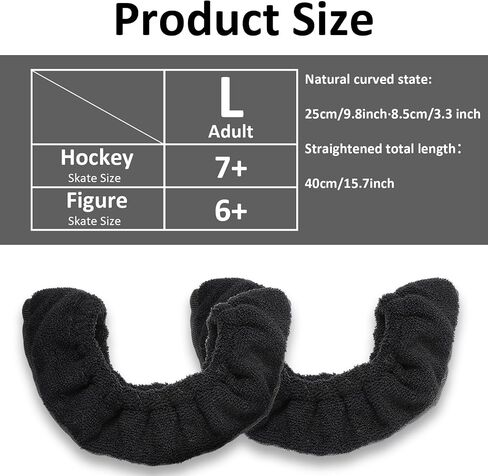 Prasacco Ice Skate Blade Covers, Winter Skate Guards Kids Hockey Skate Blade Protector Guards for Hockey Skates Sports Ice Skate Blade Cover for Kids Youth Adult Men Women Boys Girls (Pink/S) in Saudi Arabia