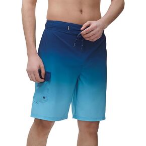 Rokka&Rolla Men's 4-Way Stretch Swim Trunks 9" Quick Dry Board Shorts Beach Swimwear Bathing Suit in Saudi Arabia