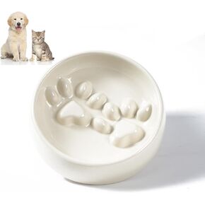 وعاء بطيء مغذي البطيء ، وعاء مغذي بطيء غير انزلاق للكلاب والقطط المتوسطة الصغيرة ، طبق طعام جرو للألغاز لتناول الطعام السريع in Kuwait