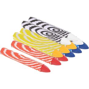 PATIKIL Lumber Marking Crayons, 12 Pack 4"x0.55" Hex Wax Tire Marker Crayons White/Red/Yellow/Blue