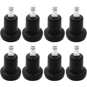 Chromcraft Bell Shape Stationary Glide to Replace Casters - (Set of 8)