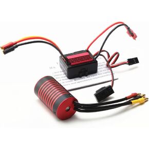 GOOLRC مقاوم للماء 2845 محرك بدون فرش 2800KV و 35A استبدال ESC بدون فرش من F19A 1/10 HPI TRAX4 HSP 1/12 سيارة التحكم عن بُعد