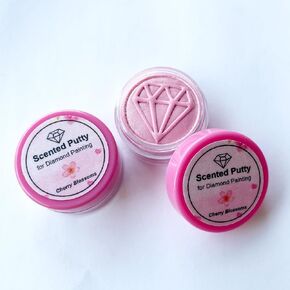 قطعتان معطران معطرون في حالة لوحة الماس ، وملحقات أدوات الفنان الماسي الشمع البديل
