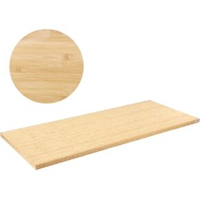 VEVOR Bamboo Table Top, 70.9" x 29" x 1.5", 330 lbs Load Capacity, Universal Solid One-Piece Bamboo Desktop for Height Adjustable Electric Standing Desk Frame, Rectangular Countertop for Home & Office