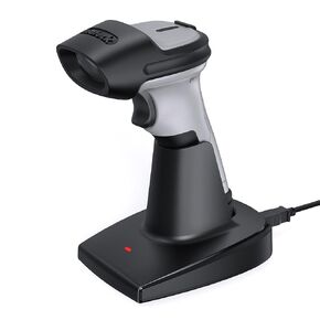 InateckBarcode Scanner with Charging Base, Bundle Product, BCST-70 and BS04001