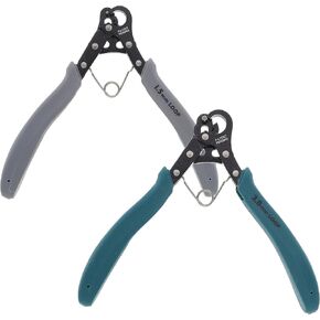 حزمة التحرير والسرد من Beadsmith 1 -Step - Cliers 1.5 مم و 3 مم - سلك حرفي 24-18G - قم على الفور بإنشاء حلقات متسقة للسباحات والأقراط والأسوار والقلائد والمجوهرات في خطوة واحدة