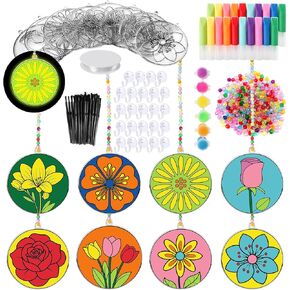 NLICRST 32 مجموعات كريستيان كروس عيد الفصح زخارف Suncatchers زخارف DIY نافذة الطلاء فن الطلاء مجموعات حرفة DIY SUN SUMPLIS