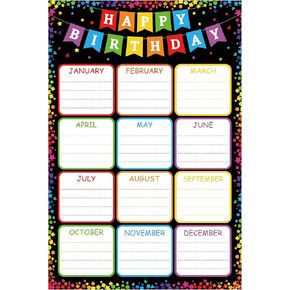 Augisteen Confetti مخطط عيد ميلاد سعيد للفصول الدراسية أعياد الميلاد القابلة لإعادة الاستخدام ملصق تقويم ملونة ديكورات Boardin Board for Classroom Boardin Board to School Decor