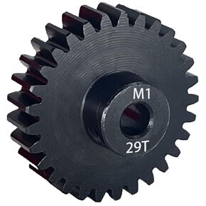 29-TOTTH M1 5MM PINION GEAR ، 29T MOD 1 PINION GEAR METAL FESTER FET FIT 5MM RAMPATING مع 1/8 ARRMA KRATON TRXS LOSI REDCAT RC TRUCK