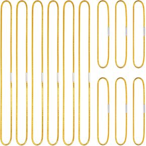 Mini Skater Elastic Notebook Strap – 12 Pack Reusable Book Binders Universal Elastic Bands for A5 & Passport Size Thick Notebooks School Office College Travel Journals Accessories (Gold)