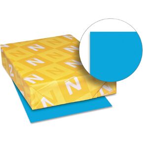 Neenah Paper 22861 Color Cardstock ، 65lb ، 8 1/2 × 11 ، الأزرق السماوي ، 250 ورقة