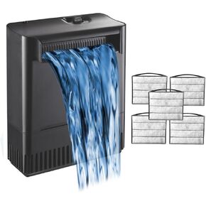 TARARIUM IX-120 Turtle Tank Filter with 5-Piece Foam