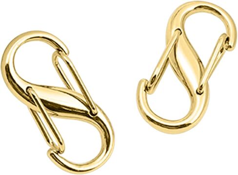 jiesinlov 2 Pcs Bag Chain Shoulder Strap Shortening Buckles,Shorten Strap for Handbag in Kuwait