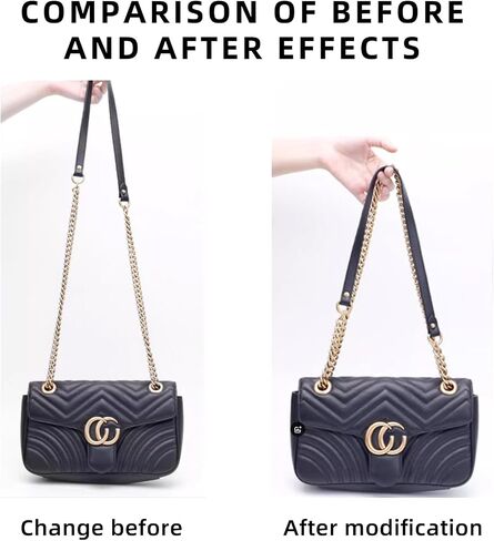 jiesinlov 2 Pcs Bag Chain Shoulder Strap Shortening Buckles,Shorten Strap for Handbag in Kuwait