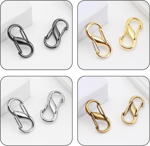 jiesinlov 2 Pcs Bag Chain Shoulder Strap Shortening Buckles,Shorten Strap for Handbag in Kuwait