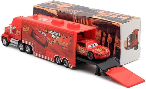 Car 2 3 Toys, Truck and Car Set, Movie Car, Metal and Plastic Material, Children's Christmas and Birthday Gifts (Mack Truck Uncle) in Saudi Arabia