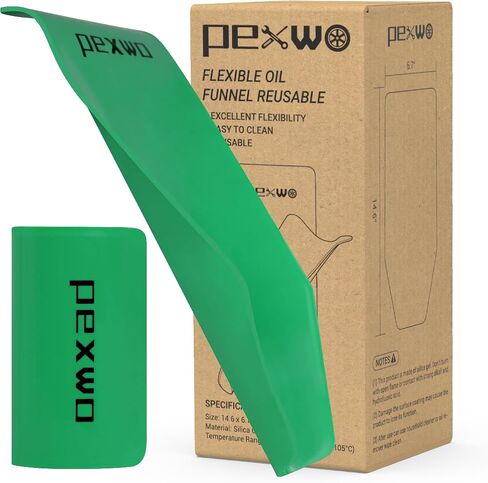 Flexible Oil Funnel Reusable, Oil Change Draining Tool Spill-Free, Form a Funnel, Folding Funnel, Flexible Drain Tool, Flexible Funnel for Oil Draining and Oil Filling in Saudi Arabia