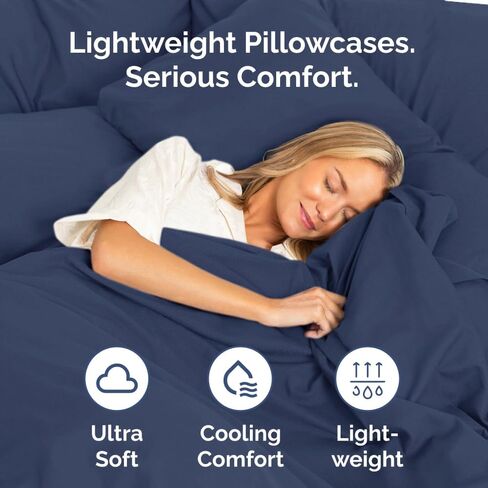 Body Pillow Cases Set of 2 - Ultra Soft Cozy Pillowcase Covers - Beige | Hotel Quality, Comfortable Bedding for Women, Men, Kids & Teens, Machine Washable Pillow Protectors, 2 Piece Set, Body Size in Saudi Arabia