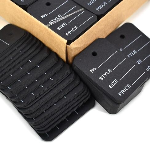 1000Pcs Merchandise Marking Tags Clothing Labels Perforated Price Coupon Tags in Saudi Arabia