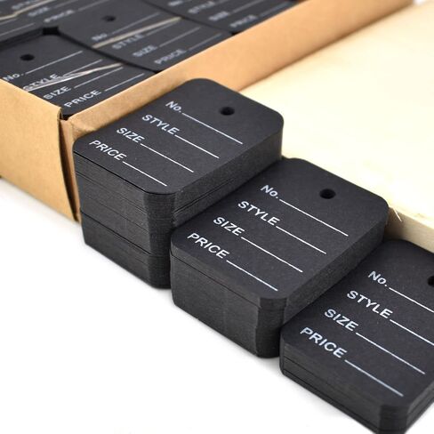1000Pcs Merchandise Marking Tags Clothing Labels Perforated Price Coupon Tags in Saudi Arabia