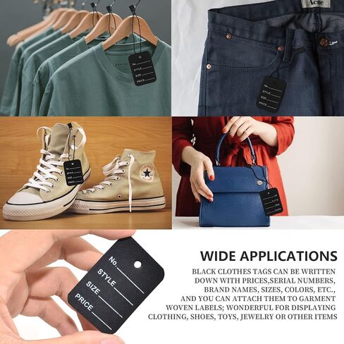 1000Pcs Merchandise Marking Tags Clothing Labels Perforated Price Coupon Tags in Saudi Arabia