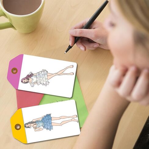 CHGCRAFT FRASINABLE امرأة سيليكون صافية لصنع البطاقات ، DIY SCRAPBOOKING ، زخرفة ألبوم الصور - خلفية شفافة ، 4.3x6.3inch in Kuwait