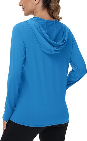 TACVASEN Women's Sun Hoodies Lightweight Jacket for Women Zip Up UPF 50+ UV Shirt Long Sleeves in Saudi Arabia