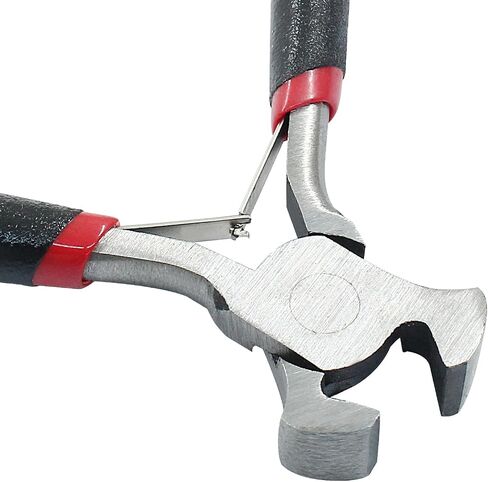 9.5cm/3.74" End Cutting Pliers for Jewelry Making, Bull Nose Pliers, Fret Wire Cutter, Nail Puller Tool for Carpenter, End Nippers for Zipper Install Stops, Wire Cutting in Kuwait