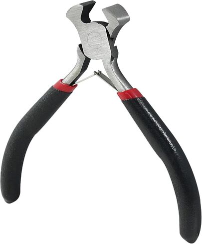9.5cm/3.74" End Cutting Pliers for Jewelry Making, Bull Nose Pliers, Fret Wire Cutter, Nail Puller Tool for Carpenter, End Nippers for Zipper Install Stops, Wire Cutting in Kuwait