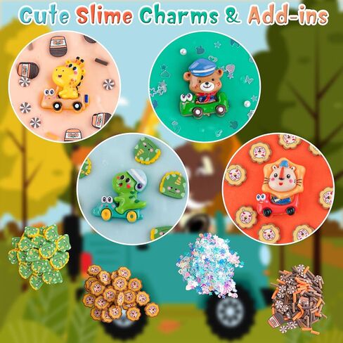 4 Pack Autumn Butter Slime, Super Soft & Non-Sticky Slime Kit for Girls & Boys, Slime Party Favors for Kids, Sensory Toys Holiday Birthday Easter Hallowmas Christmas Girls Gifts & Boys Gifts in Saudi Arabia