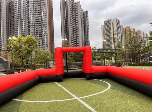 40ft x 20ft Outdoor Inflatable Soccer Field Inflatable Football & Soccer Pitch Court for School Playground/Family/Team Games(No Blower Included) in Saudi Arabia