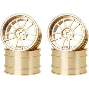 Kyx Racing Aluminium 12mm hex Whex Rims 54mm*35mm ترقيات أجزاء ملحقات لـ 1/10 RC Crawler Car RC Truck on Road Touring Drift Car RC Car