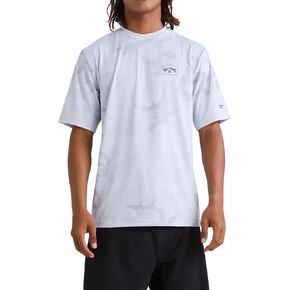 Billabong Men's Standard Arch Mesh Loose Fit Short Sleeve Rashgaurd
