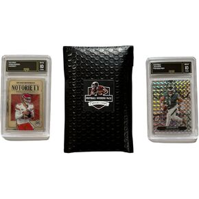 Football Mystery Slabs | 2 Graded Cards | Grade 8+ Guaranteed | PSA, SGC, GMA, and More