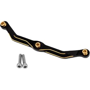 TRX-4M Black Brass Steering Link for TRX4M Parts 1/18 RC Crawler Car Defender ، Bronco ، K10 High Trail ، F150 ، Full التخليص ، 14G