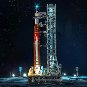 إضاءة LED متوافقة مع LEGO NASA ARTEMIS SPACE SYSTEM 10341 ، مجموعة الضوء المتوافقة مع LEGO 10341 ، مع إعطاء الضوء للنموذج ، لم يتضمن مجموعة النموذج （الإصدار القياسي）