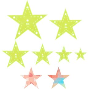 6pcs قالب النجمة خياطة اللحف تعيين أكريليك 1-6 بوصة النجوم خياطة النجوم القالب stency قالب لحاف الأدوات الدقة لوازم لحاف لحفلة اليدين والخياطة حرفة الخياطة