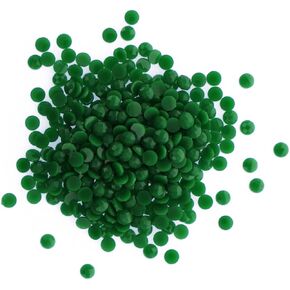 Diamond Dotz 2.8mm 12g Mid Kelly Green - حبات اللوحة الماسية الحرة ، حبات فن الماس ، تدريبات بديلة ، جواهر فضفاضة للحرف اليدوية والمشاريع الفنية ، 1pc