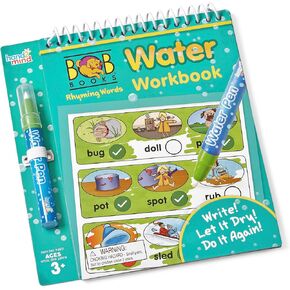 Hand2Mind Bob Books books rhyming Words Water Formbook ، Water تكشف كتاب التلوين للأطفال الصغار ، والرسم المجاني في الفوضى ، وتعلم القراءة ، والأنشطة الزمنية الهادئة للأطفال 3-5 ، يجب على الأطفال السفر